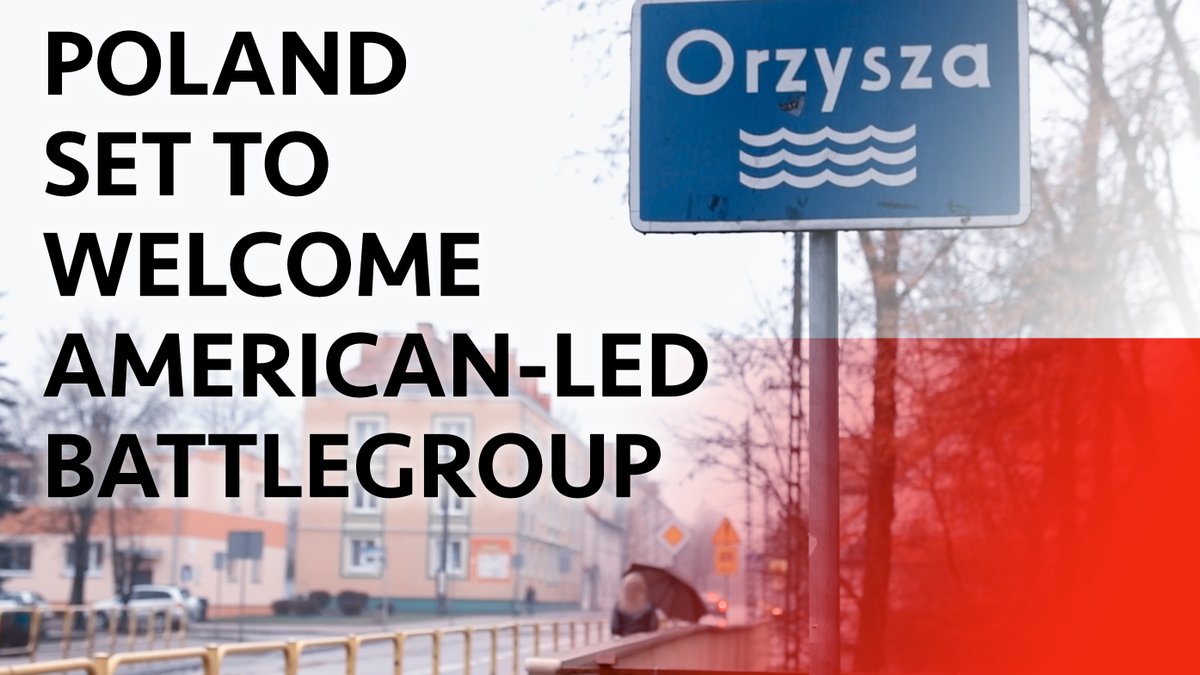 a garrison town in poland prepare to welcome a multinational