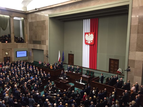 Нижней палаты польского парламента. Сейм Польши.