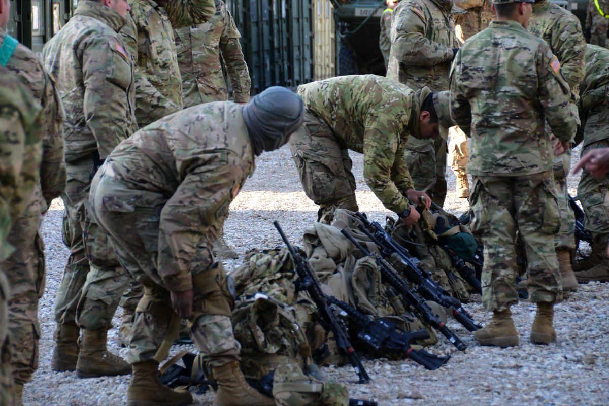 Photos show the arrival of US forces in Orzysz, Poland  