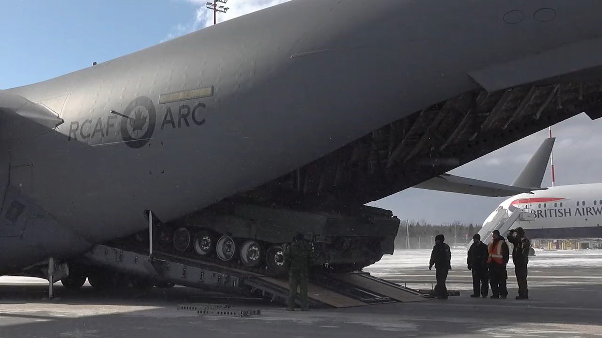 Ministro da Defesa Nacional do Canadá: Tanques de guerra estão a caminho para ajudar a Ucrânia. O primeiro Leopard 2 canadense está a caminho. O apoio do Canadá à Ucrânia é inabalável