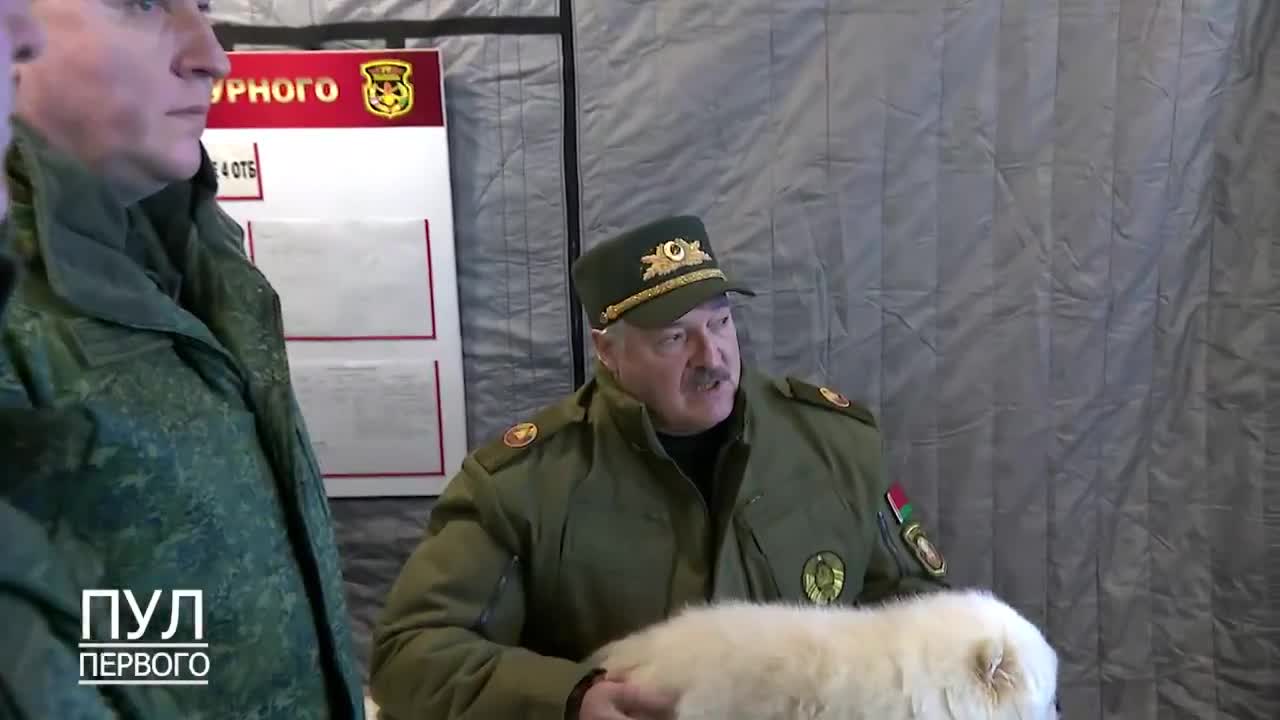 Lukashenka visits Belarusian troops near the Suwalki corridor and quizzes the commander about how he will fight the Baltic states and conquer a part of Poland to link up Belarus and Kaliningrad