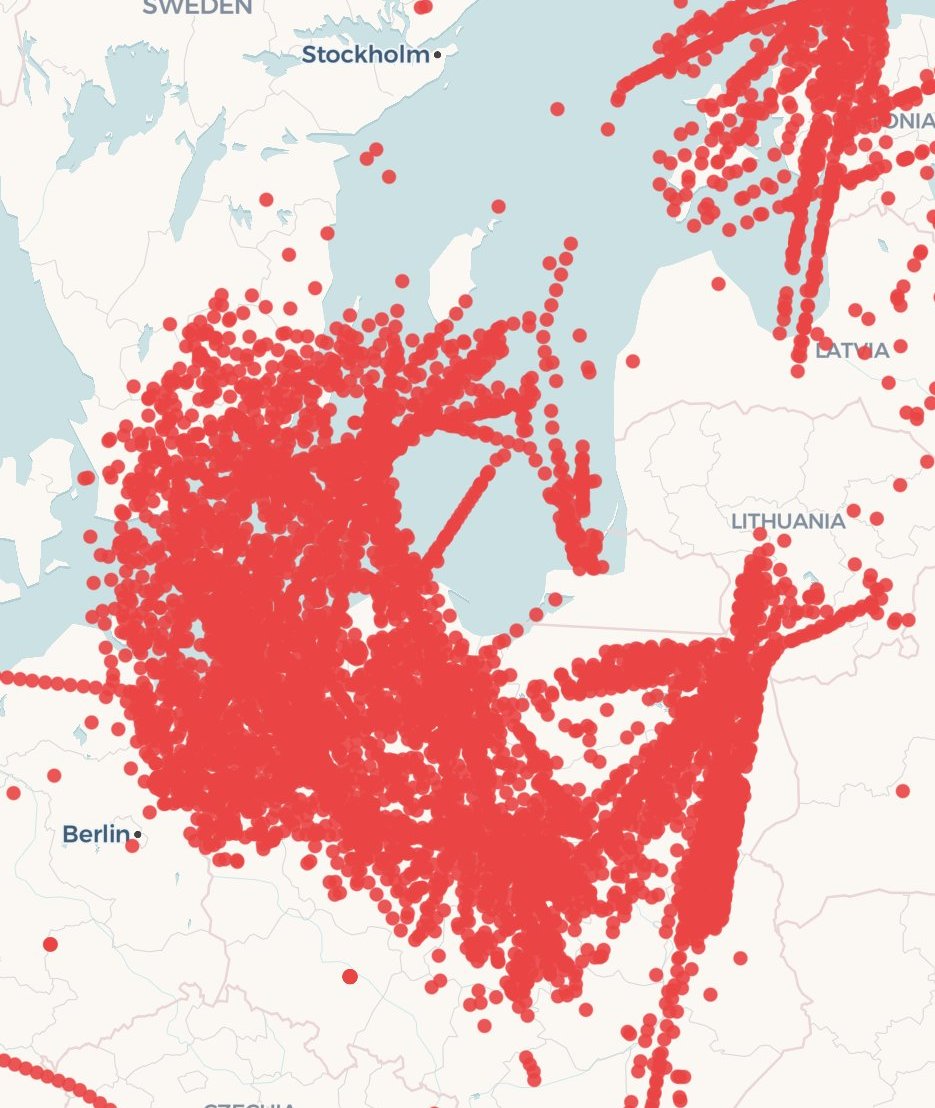 So far, over 46,000 flights have encountered jamming of GPS signals in the Baltic region, including 2,309 Ryanair flights, 1,368 Wizz Air flights, and 82 British Airways flights