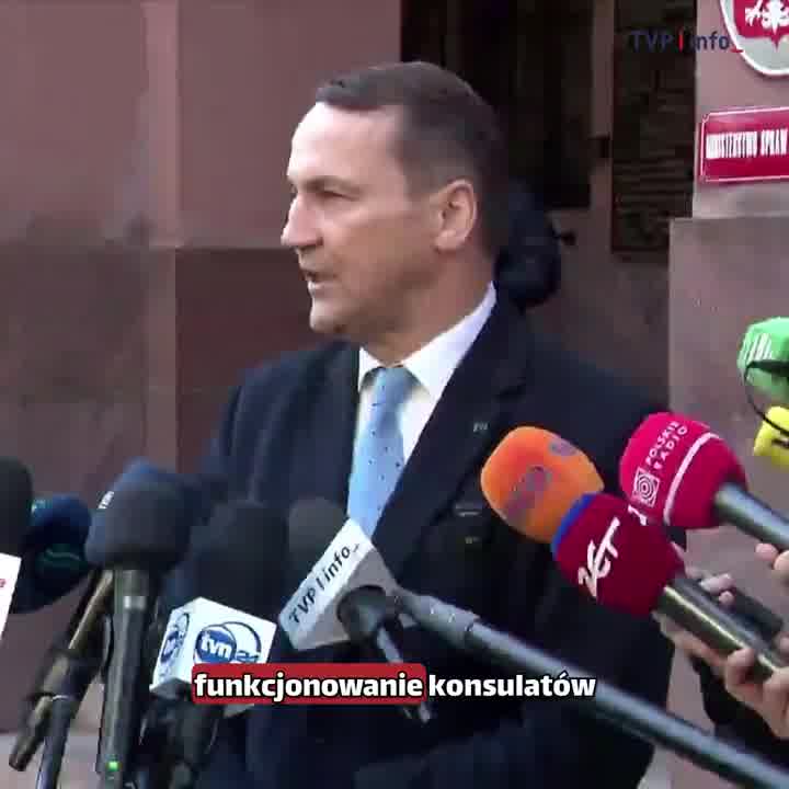 We have decided to close the consulate of the Russian Federation in Poznań – informed the head of @MSZ_RP @sikorskiradek