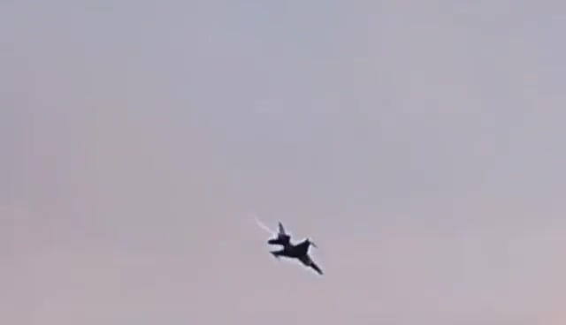 Lors des exercices précédant le salon aéronautique de Radom, le F-16 était différent